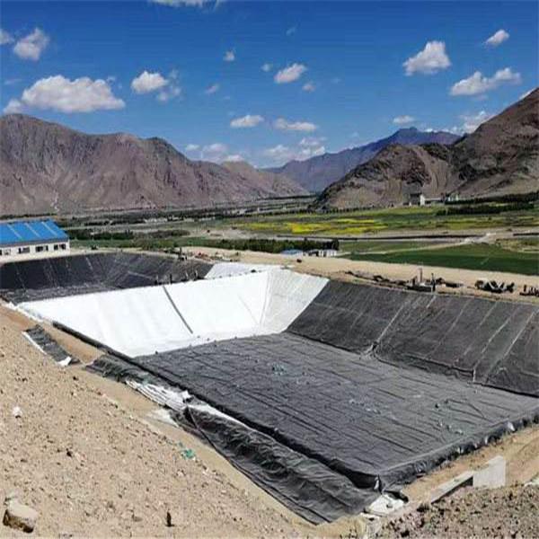 HDPE waterproofing geomembrane application1
